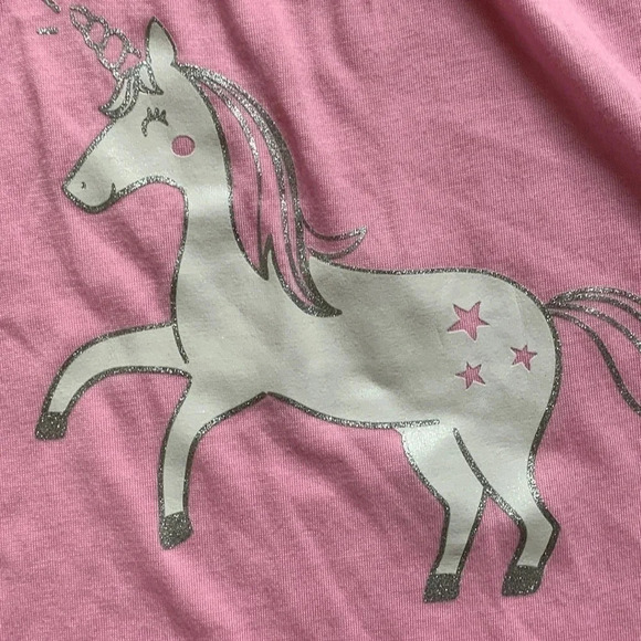 Carter’s Unicorn Pink Pajamas Top - Picture 4 of 6